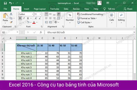 tải excel 2016 | Download Excel 2016 to bng tnh d