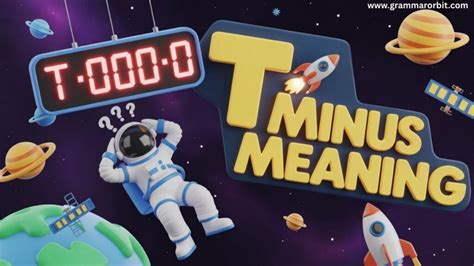 T Minus Definition