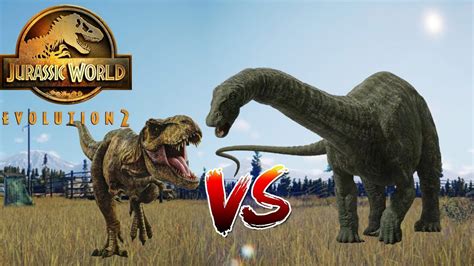 T Rex Vs Apatosaurus