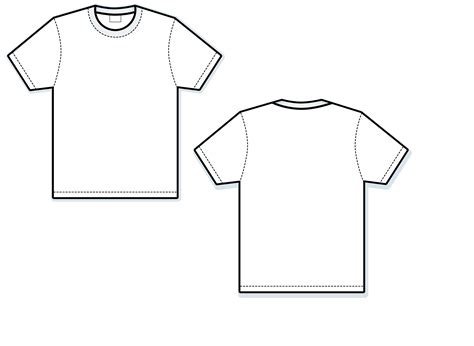 T Shirt Template Coreldraw Free Vectors Amp Psds Desain Baju Corel Draw - Desain Baju Corel Draw