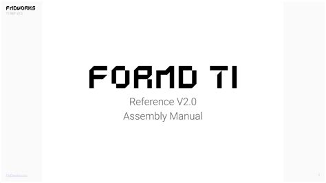 T1 V2 Manual