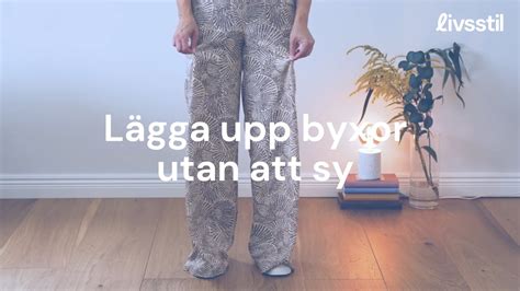 ta  försvunnen noppor  vid byxor