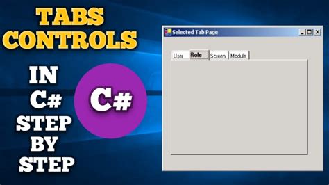 tab control c windows forms
