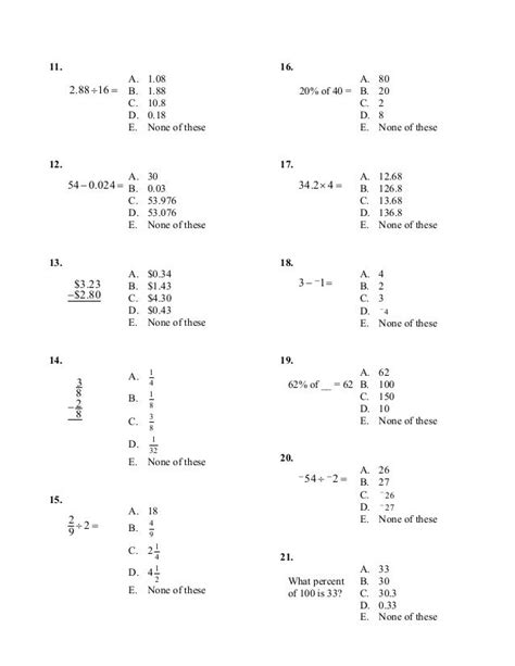 Tabe Practice Test Pdf