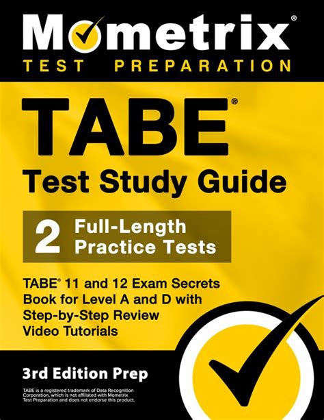 Tabe Test Study Guide