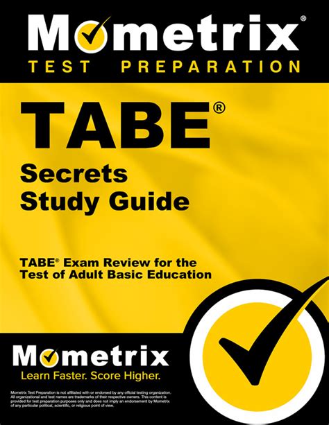 Download Tabe Secrets Study Guide 