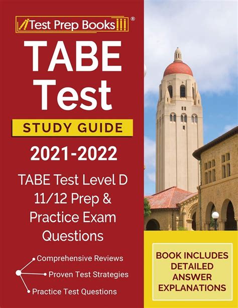 Read Tabe Test Level A Study Guide 