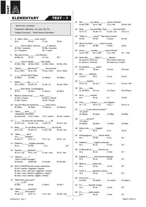 Download Tabe Test Level D Answer Sheet 