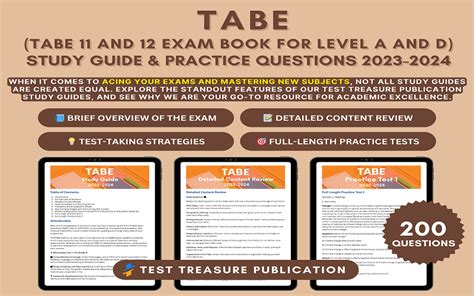 Read Tabe Testing Study Guide 