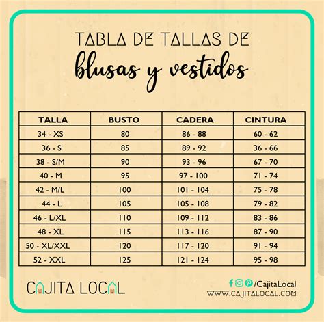 Tabla de Tallas para Mujer en España: Equivalencias de Tallas de Ropa y Calzado