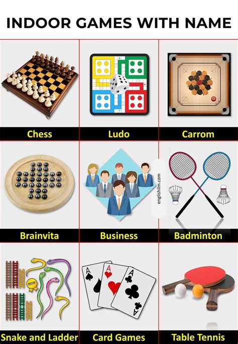 Table Games Name