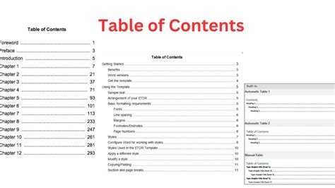 table of content | Table of content l g Cch to
