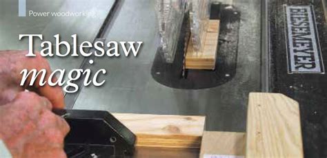 Table Saw Magic