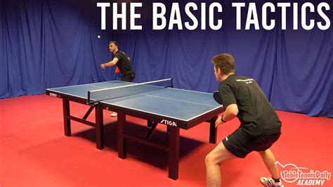 Table Tennis Tactics Your Path To Success