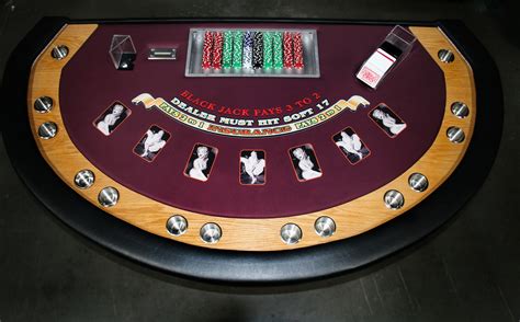 tables de blackjack à un étage à las vegas