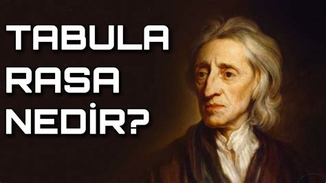 Tabula Rasa Nedir