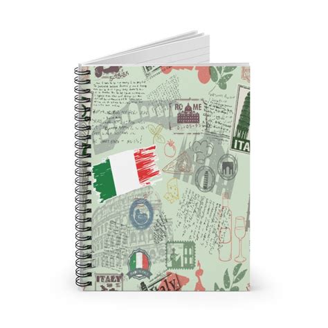 Full Download Taccuino Italian Italy Notebook Italiano Italian Flag Italy Notebook Journal Gift World Cultures 