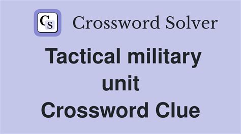 tactical 9 Crossword Clue Wordplays.com