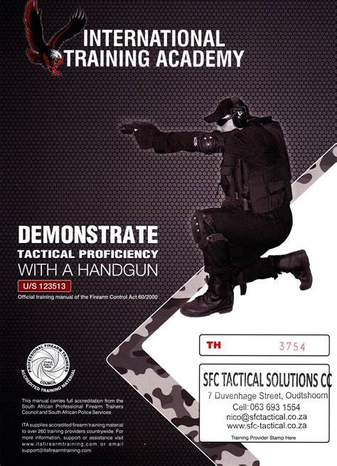 tactical shooting training manual