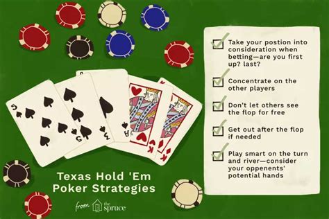 tactics for texas holdem poker wvsp canada