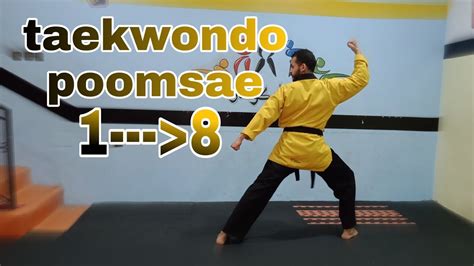 taekwondo poomsae 1 8 music