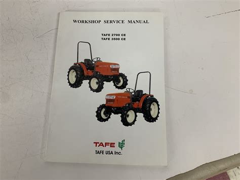 Tafe Tractor Manual