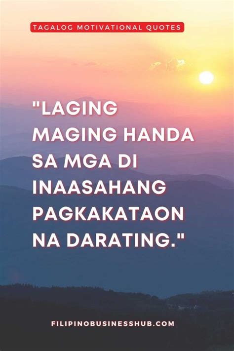 Tagalog Quotes About Expectations