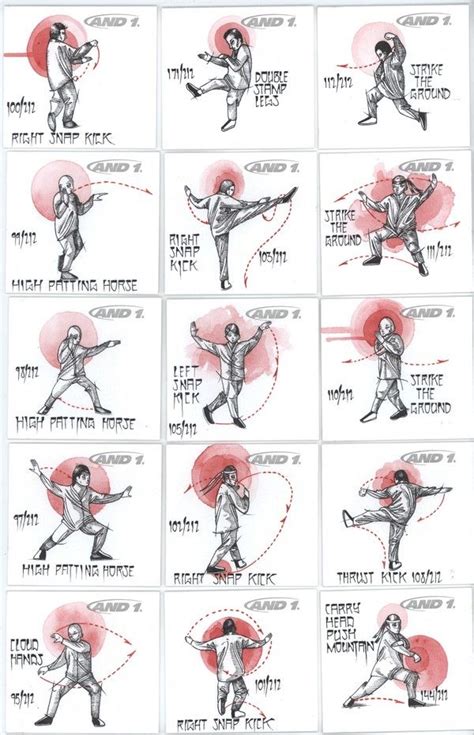 Tai Chi Exercise Chart