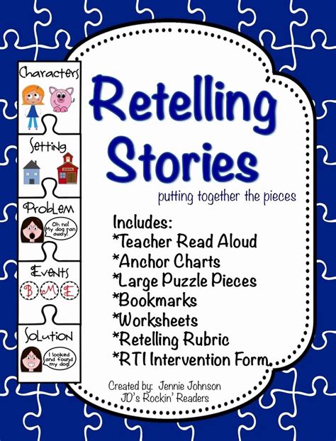 Take Retelling To The Next Level Retell Worksheet First Grade - Retell Worksheet First Grade