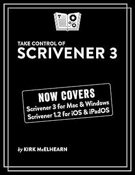 Download Take Control Of Scrivener 3 