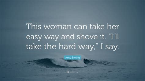 take her easy