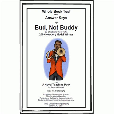 Taking Grades For Teachers Inc Bud Not Buddy Writing Prompts - Bud Not Buddy Writing Prompts