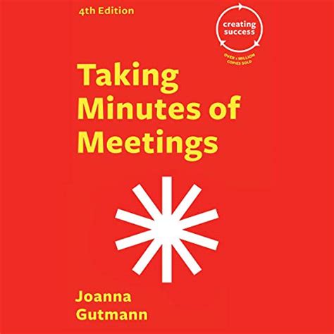 Download Taking Minutes Of Meetings Creating Success 