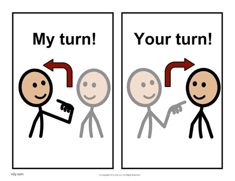 taking turns