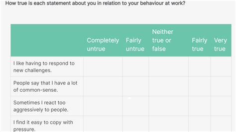 Talent Q Practise Test