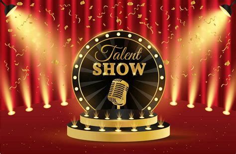 talent show graphics