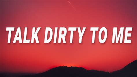 talk dirty to me