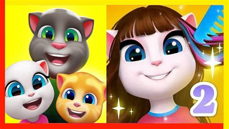 talking tom and angela games