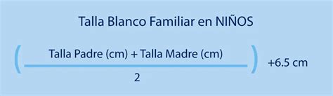 Talla Blanco Familiar