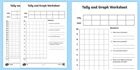 Tally And Graphing Worksheets Template Twinkl Twinkl Tally Charts And Bar Graphs Worksheets - Tally Charts And Bar Graphs Worksheets