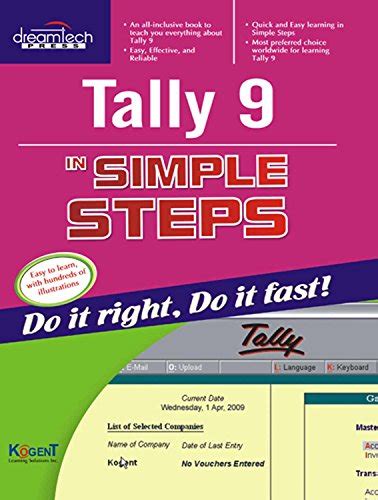 Full Download Tally 9 In Simple Steps By Kogent Solutions Inc 