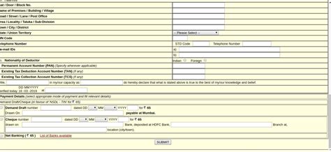 Tan Application Form Pdf