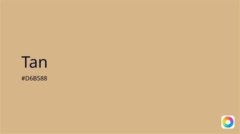 tan color