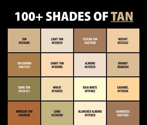 tan color code