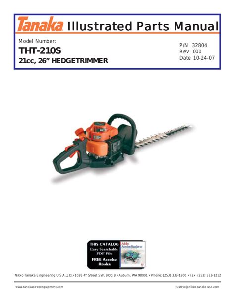 Full Download Tanaka Tht 210S User Guide 