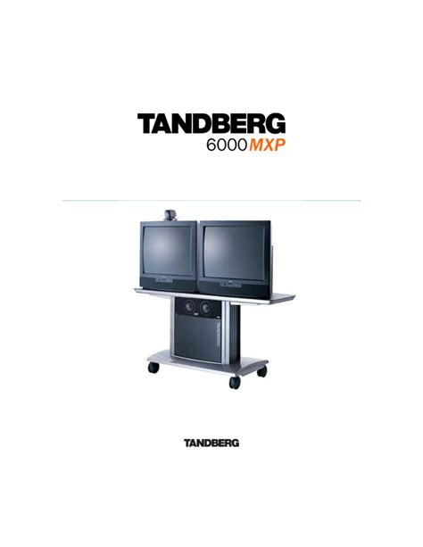 Full Download Tandberg 6000 User Guide 