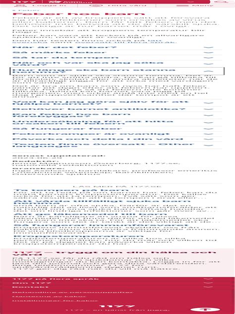 tandsprickning feber 1177