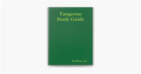 Read Tangerine Study Guide 