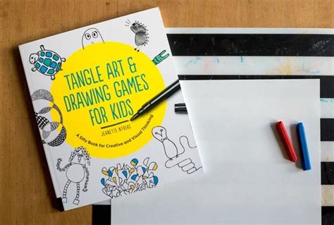 Read Online Tangle Art And Drawing Games For Kids A Silly Book For Creative And Visual Thinking 