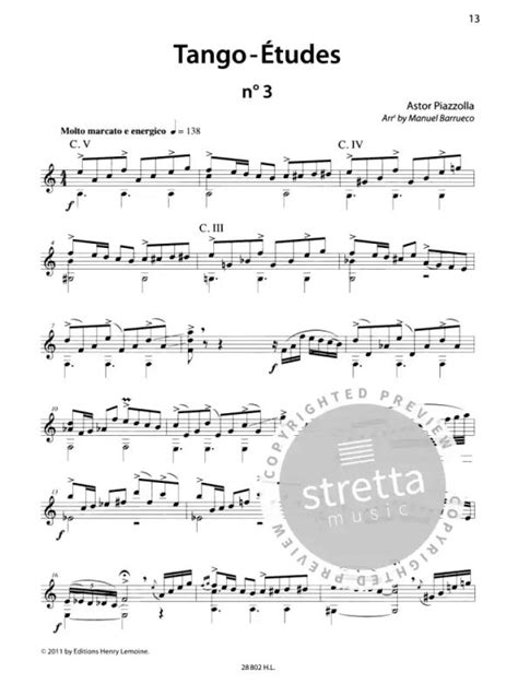 Download Tango Etudes 6 By Astor Piazzolla For Saxophone Or Clarinet And Piano Classical 20Th Century Contemporary Grade 4 Score 52 Pages 